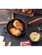 Staub Чугунен тиган с дървена дръжка 24 см -