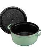 Staub Чугунена тенджера Cocotte 24 см / 37 л Sage -