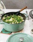 Staub Чугунена тенджера Cocotte 24 см / 37 л Sage -