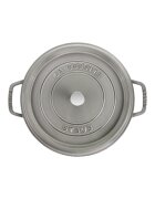 Staub Чугунена тенджера Cocotte 24 см/38 л Graphite Grey -
