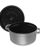 Staub Чугунена тенджера Cocotte 24 см/38 л Graphite Grey -