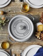Staub Чугунена тенджера Cocotte 24 см/38 л Graphite Grey -