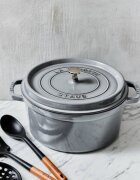 Staub Чугунена тенджера Cocotte 24 см/38 л Graphite Grey -
