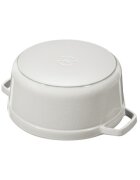 Staub Чугунена тенджера Cocotte 24 см/38 л White Truffle -