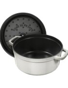 Staub Чугунена тенджера Cocotte 24 см/38 л White Truffle -