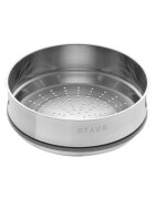 Staub Чугунена тенджера за готвене Cocotte с аксесоар за готвене на пара 2
