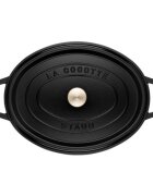 Staub "Cocotte" овална тенджера за готвене изработена от чугун 27 см/32 л