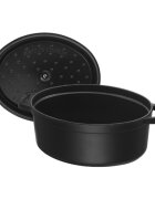 Staub "Cocotte" овална тенджера за готвене изработена от чугун 27 см/32 л