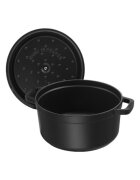 Staub Cocotte тенджера чугун 16 см/12 л Black -
