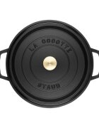 Staub Cocotte тенджера чугун 28 см/67 л Black -