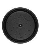 Staub Cocotte тенджера чугун 28 см/67 л Black -