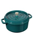 Staub Cocotte тенджера за готвене чугун 24 см / 3.7 л "La Mer" -