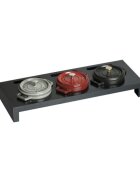 Staub Дървена стойка за 3 мини кокота -