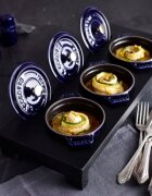 Staub Дървена стойка за 3 мини кокота -