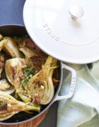 Staub Гювеч Chistera чугунен 28 см White Truffle -
