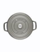 Staub Кокотен съд за готвене 16 см/12 л Graphite Grey -