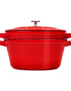 Staub Комплект 2 съдове Cocotte чугун 24 см Cherry -