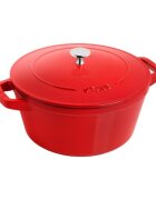Staub Комплект 2 съдове Cocotte чугун 24 см Cherry -