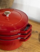 Staub Комплект 2 съдове Cocotte чугун 24 см Cherry -