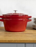 Staub Комплект 2 съдове Cocotte чугун 24 см Cherry -