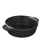 Staub Комплект съдове Cocotte от 3 части 24 см чугун черен -