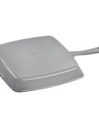 Staub Квадратен грил тиган чугун 30 см Graphite Grey -