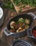 Staub Mini-Cocotte овална тенджера за готвене от чугун 11 см/025 л <<Графи