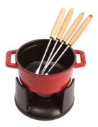 Staub Мини-фондю комплект от 7 части 0.25L Cherry -