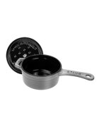 Staub Мини-тенджера чугун 10 см/0.25л Graphite Grey -
