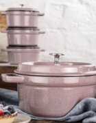 Staub Мини тенджера за готвене Cocotte чугунена 10 см/0.25 л Cherry Bloss