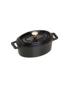 Staub Овален мини-Cocotte чугун 11см/0.25л Black -