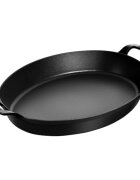 Staub Овален съд за фурна чугун 37 см Black -
