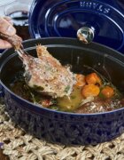 Staub Овален съд за готвене Cocotte чугун 29cm/4.2L Dark Blue -
