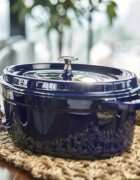 Staub Овален съд за готвене Cocotte чугун 29cm/4.2L Dark Blue -