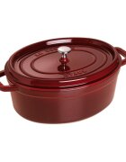 Staub Овален съд за готвене Cocotte чугун 31cm/5.5L Grenadine -