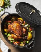 Staub Овален съд за готвене Cocotte чугун 31см/5.5л Black -