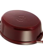 Staub Овален съд за готвене Cocotte чугун 33cm/6.7L Grenadine -