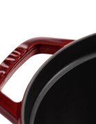 Staub Овален съд за готвене Cocotte чугун 33cm/6.7L Grenadine -