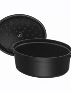 Staub Овална кокоте ястие 41 см/12 л <<Black>> -