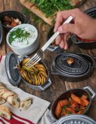 Staub Овална тенджера Cocotte чугун 15 см/06 л Graphite Grey -