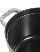 Staub Овална тенджера Cocotte чугун 31 см/55 л бял трюфел -