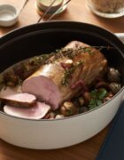 Staub Овална тенджера Cocotte чугун 31 см/55 л бял трюфел -