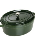 Staub Овална тенджера Cocotte чугун 33 см/67 л Basil -