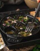 Staub Поднос за охлюви 6 отделения чугун 14 см -