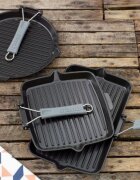 Staub Правоъгълен грил тиган чугун 34x21 см Black -