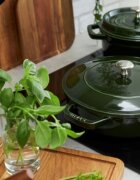 Staub Съд за готвене Chistera чугун 24 см Basil -