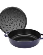 Staub Съд за готвене Chistera чугун 28 см Dark Blue -