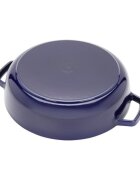 Staub Съд за готвене Chistera чугун 28 см Dark Blue -