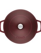 Staub Съд за готвене Chistera чугун 28 см Grenadine -