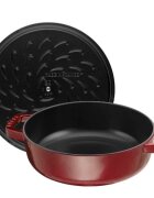 Staub Съд за готвене Chistera чугун 28 см Grenadine -